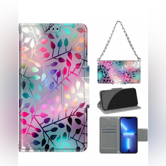 New KENHONER Case for iPhone 13 Pro Max Wallet Case, - Picture 1 of 7